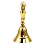 5" Brass Pentacle Hand Bell