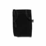 Black Velveteen Bag - small