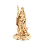 Goddess Hecate Cream Statue