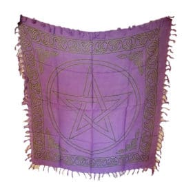 Pentacle Altar Cloth - Large 36"