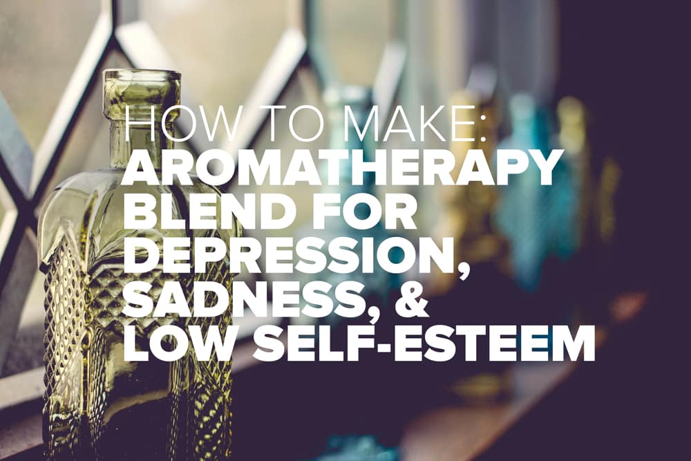 Creating calm: crafting a metaphysical aromatherapy blend to soothe depression, sadness, and boost self-esteem.