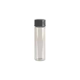 Clear Glass Vial With Cap