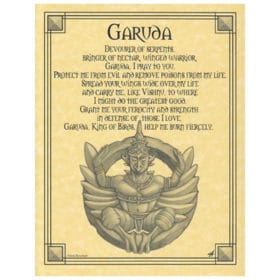 Garuda Hindu and Buddhist Deity Poster