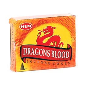 Dragon's Blood Incense Cones - 10pk