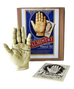 beginner palmistry hand kit with palm reading book
