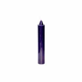 Purple Pillar Candle - 9"