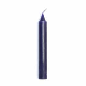 Purple Taper Candle - 6"