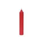 Red Pillar Candle - 9"