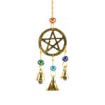 Pentacle Three Bell Wind Chime