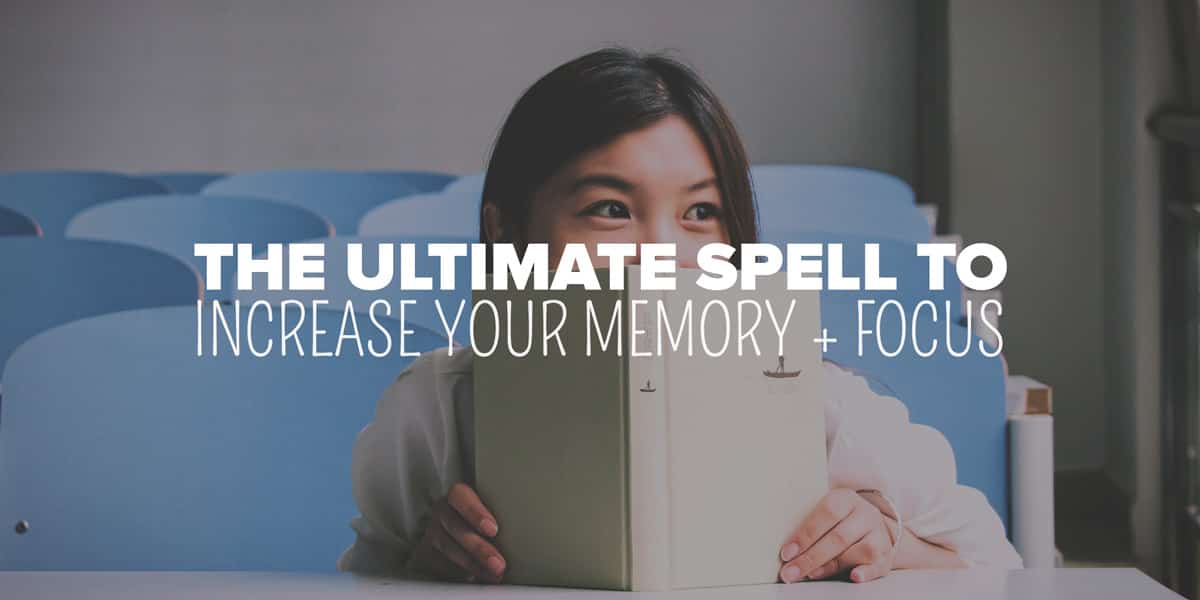 Ultimate Spell to Increase Memory and Focus