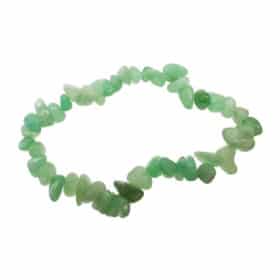 Green Aventurine Crystal Chip Bracelet