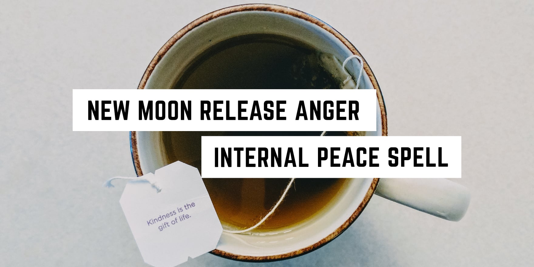 New Moon Internal Peace Spell