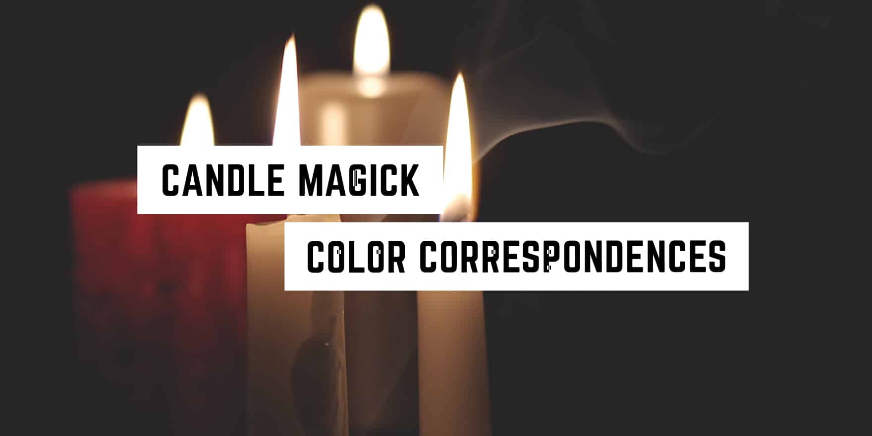 Candle Magic Color Chart