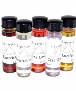 5 bottles of espiritu anointing oil