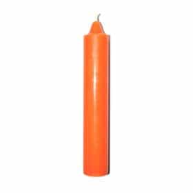 Orange Pillar Candle