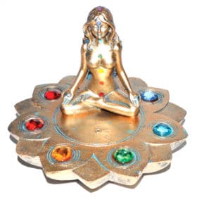 Chakra Goddess Yoga Incense Burner