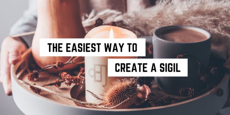 How to Make Word Sigils, The Easiest Sigil 10 Cozy autumn vibes with warm tones, seasonal decorations, and witchy new age products.
