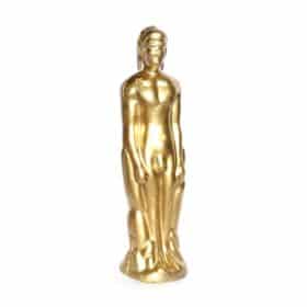 Gold Male Figure Candle