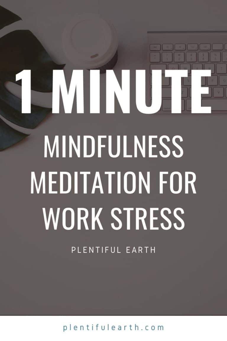 1 Minute Mindfulness: Visual Awareness » Plentiful Earth