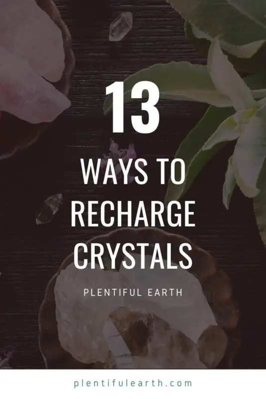 13 Ways to Clear and Recharge Crystals 2 A sharable image for Pinterest