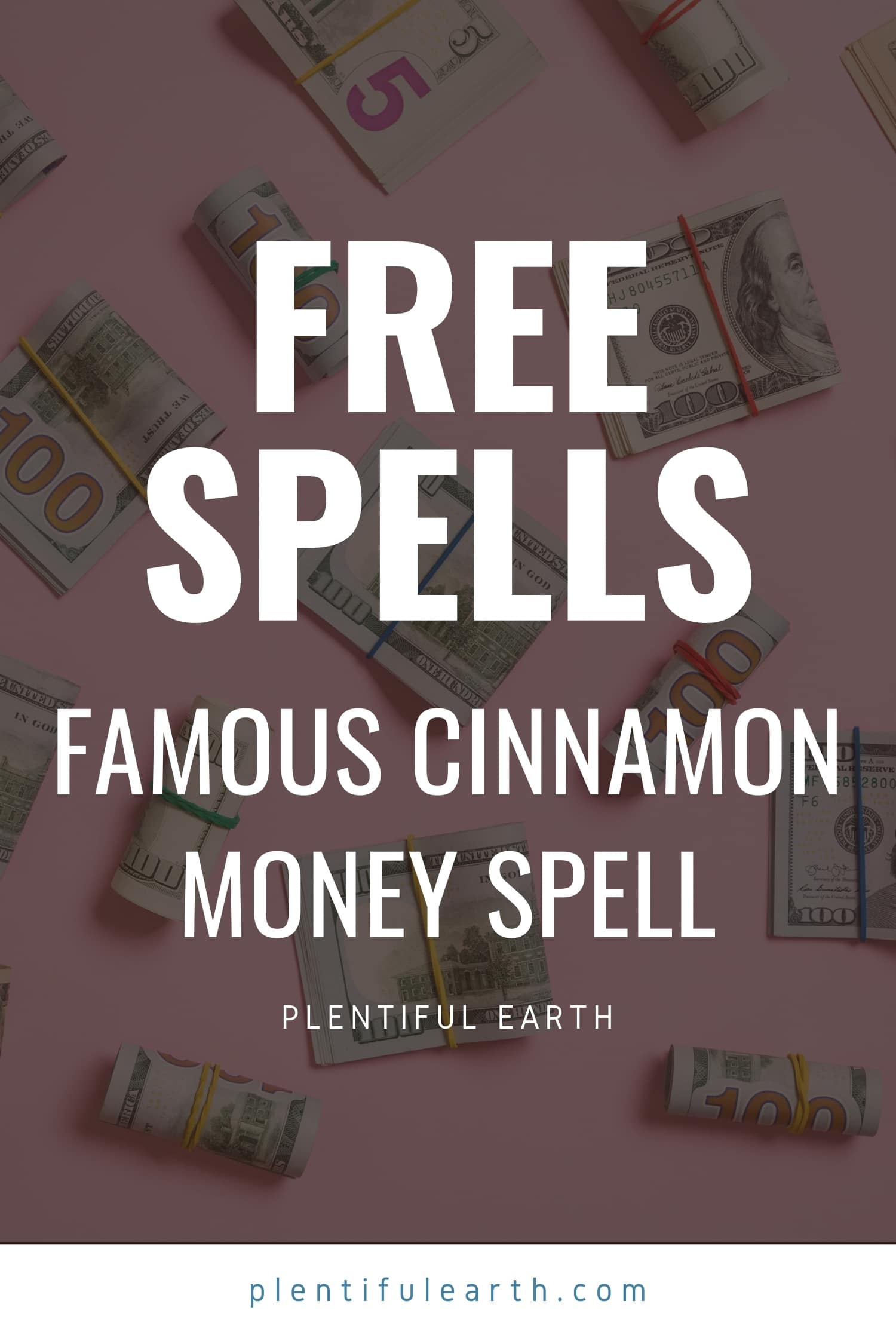 Free Famous Cinnamon Money Spell » Plentiful Earth