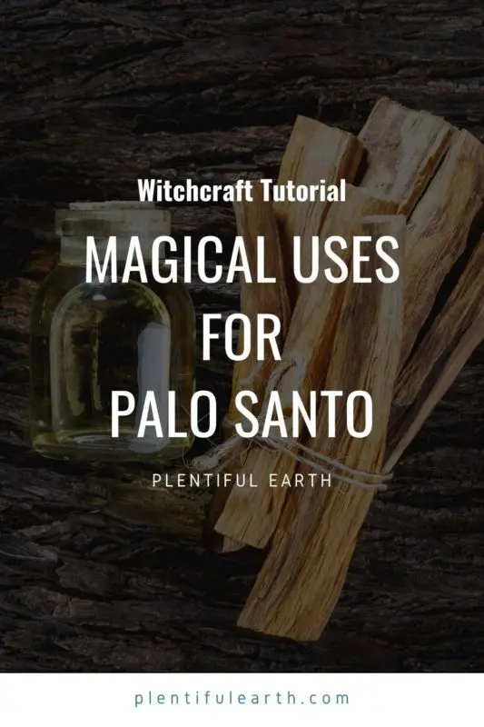 Palo Santo: The Spirit & Magic of Palo Santo 2 magical uses for palo santo
