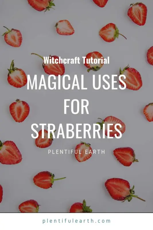 Magickal Correspondences of Strawberry | Strawberry Materia Magicka 2 An image to share on Pinterest