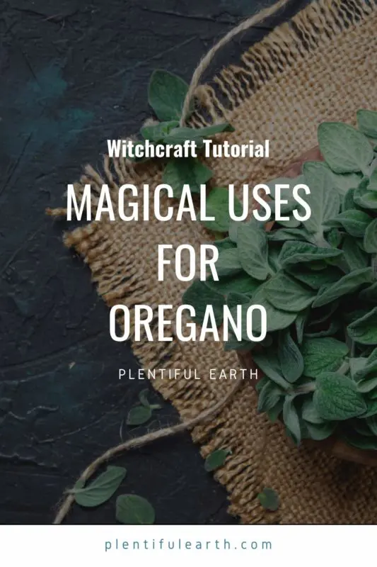 Magickal Correspondences of Oregano 2 An image to share on Pinterest