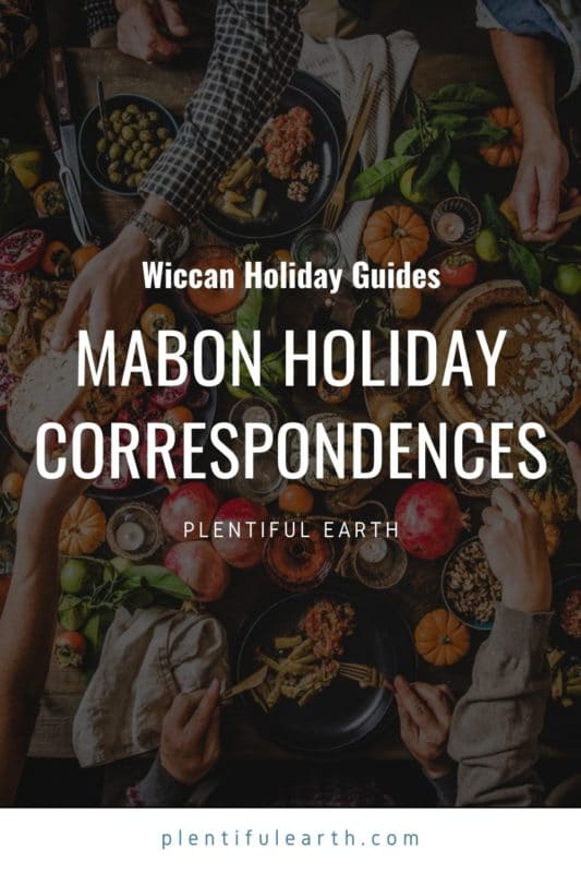 Mabon Sabbat Correspondences 2 An image to share on Pinterest