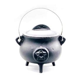 Pot-bellied Pentacle Cauldron - Medium