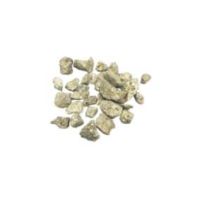 Pyrite Crystal Chips, bulk, untumbled - 1 lb
