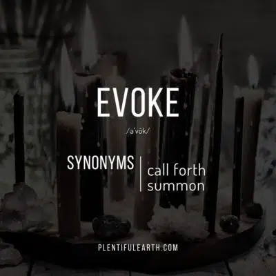 evoke synonym