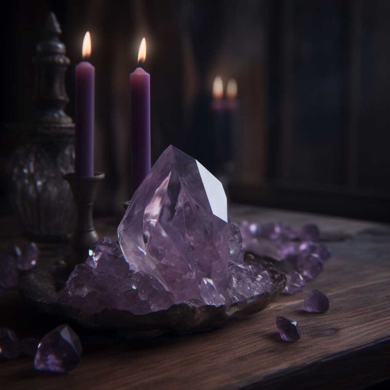 amethyst crystals