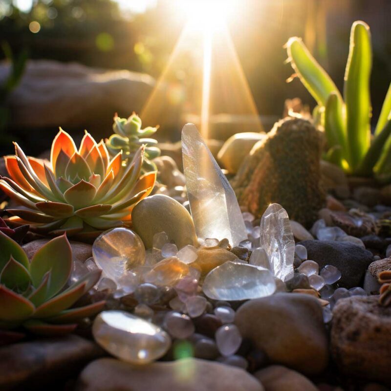 clear quartz zen