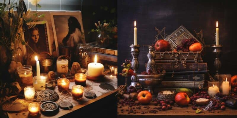 two samhain altars