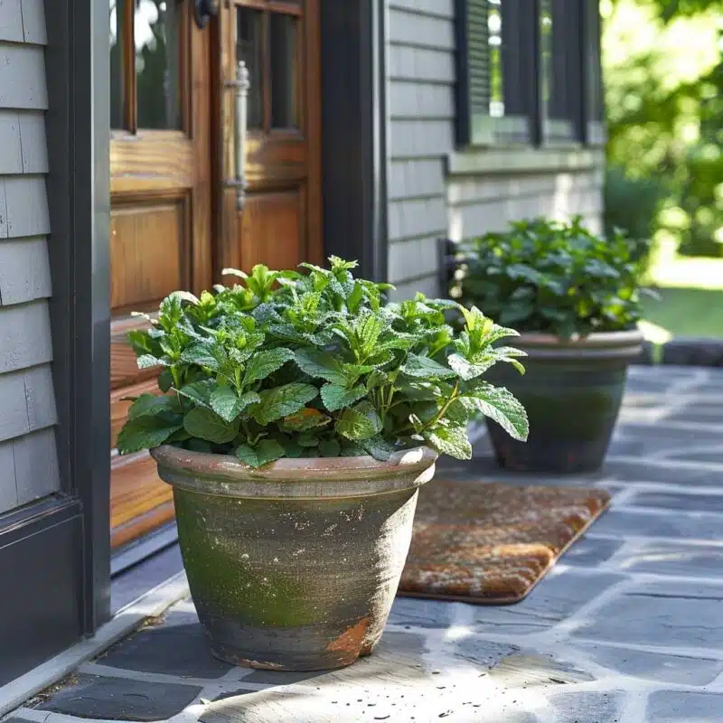 mint planters