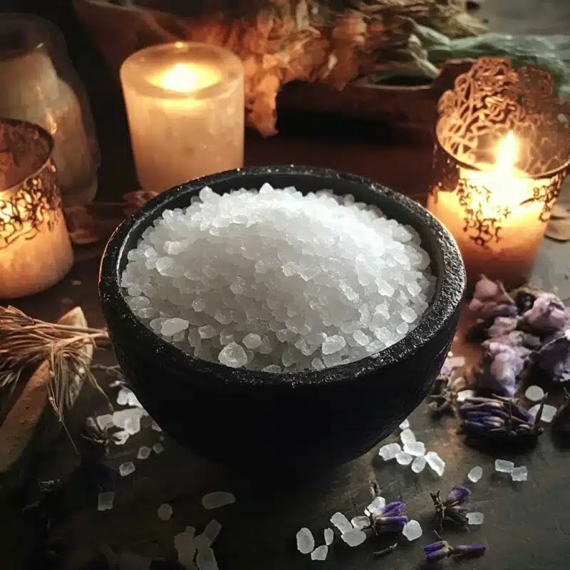 Household Items For Love Spells: 10 Items You Already Have 11 a bowl of salt and candles