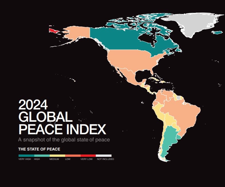 2024 Global peace index