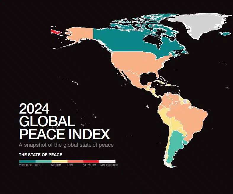 2024 Global peace index