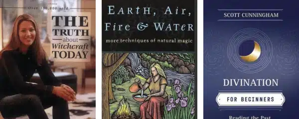 Books on witchcraft and natural magic