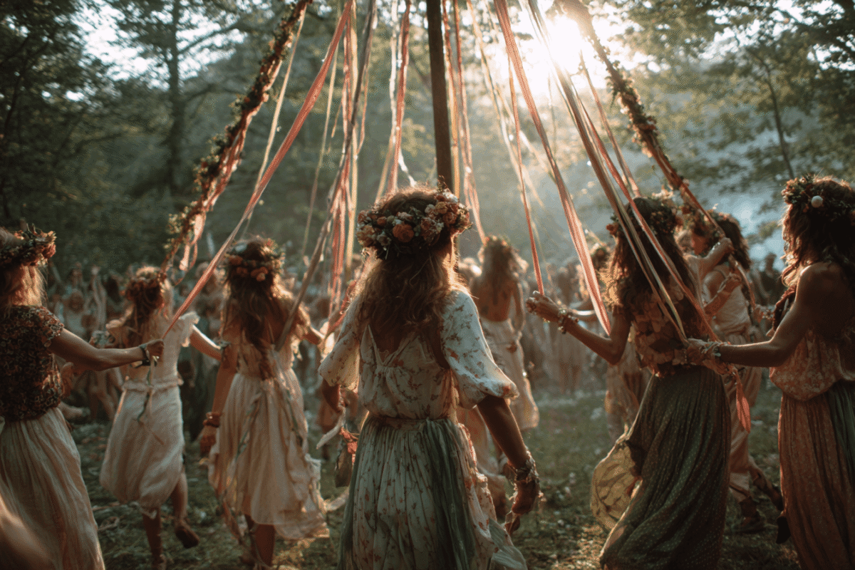 maypole dancing 1 Plentiful Earth | Global Spirituality