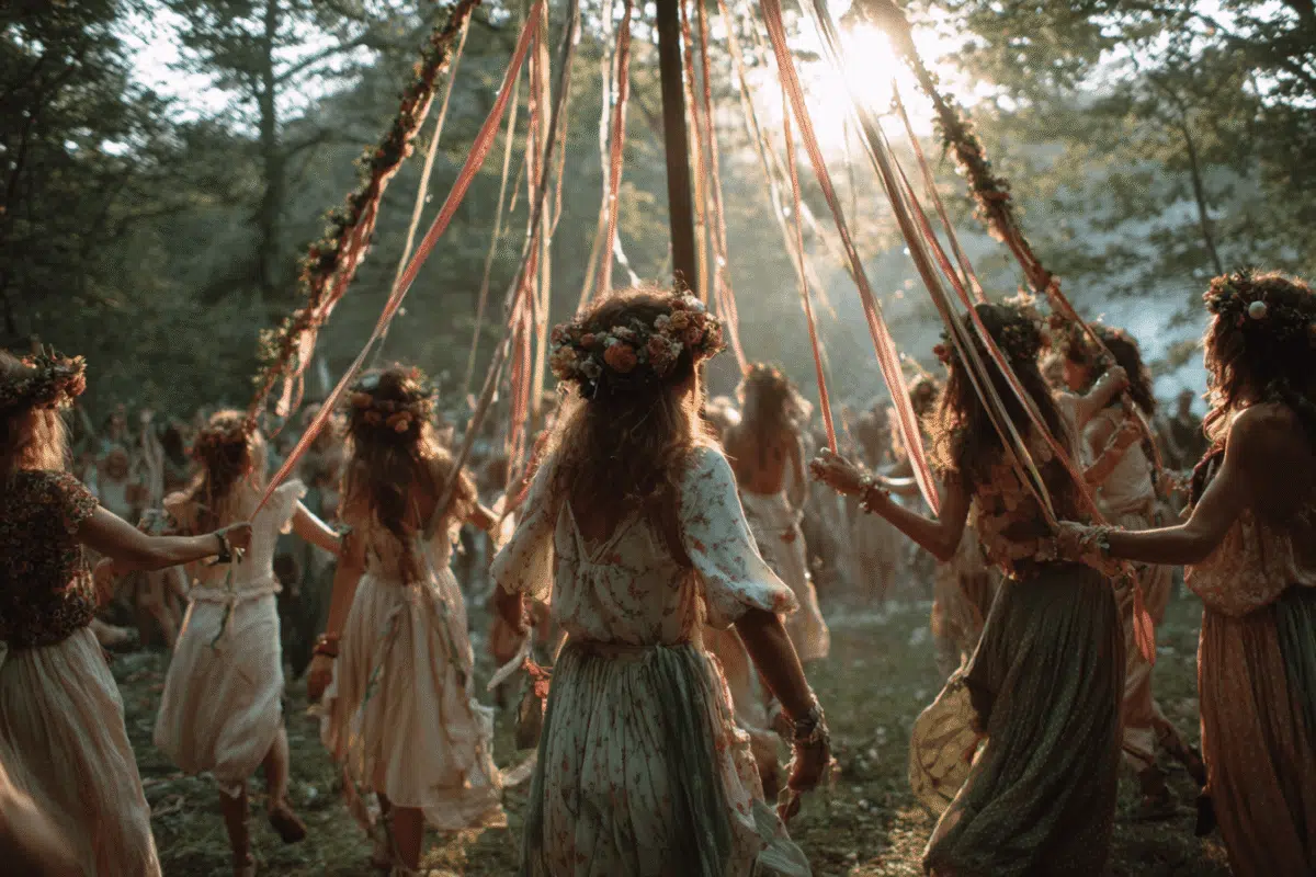 maypole dancing 1 Plentiful Earth | Global Spirituality