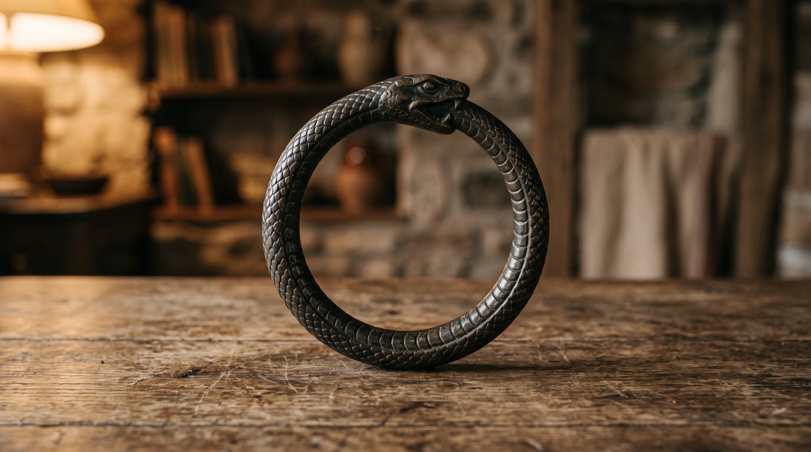 Ouroboros Serpent Eating Tail Symbol Plentiful Earth | Global Spirituality An ouroboros a serpent biting its own tail to form a circle cast in dark metal