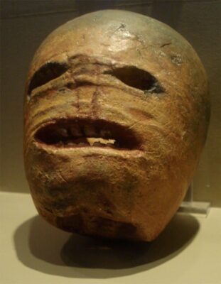 irish turnip lantern museum of country life Plentiful Earth | Global Spirituality An early 20th-century Irish turnip lantern with hollow eyes and a gaping mouth of crooked teeth, on display at the Museum of Country Life.